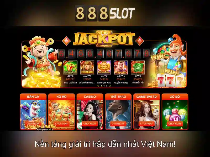 Ưu đãi slot games 888SLOT
